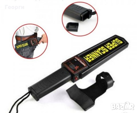 Ръчен високочувствителен металотърсач - детектор за метал, снимка 1