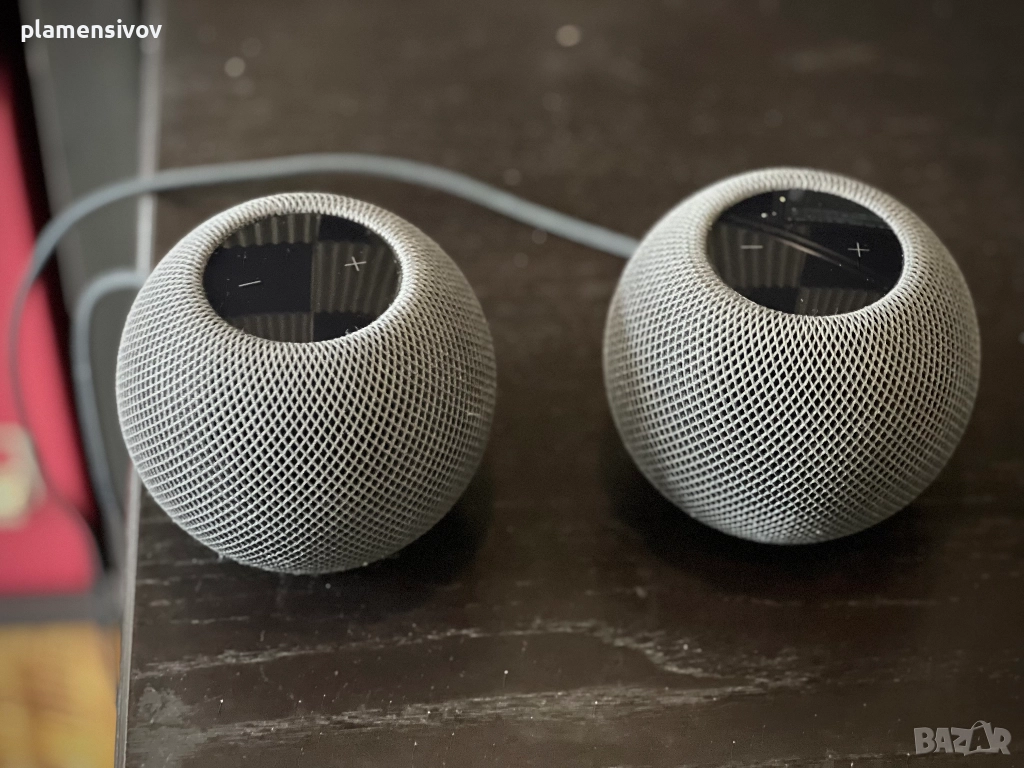 2 бр. Apple HomePod Mini, черни, снимка 1