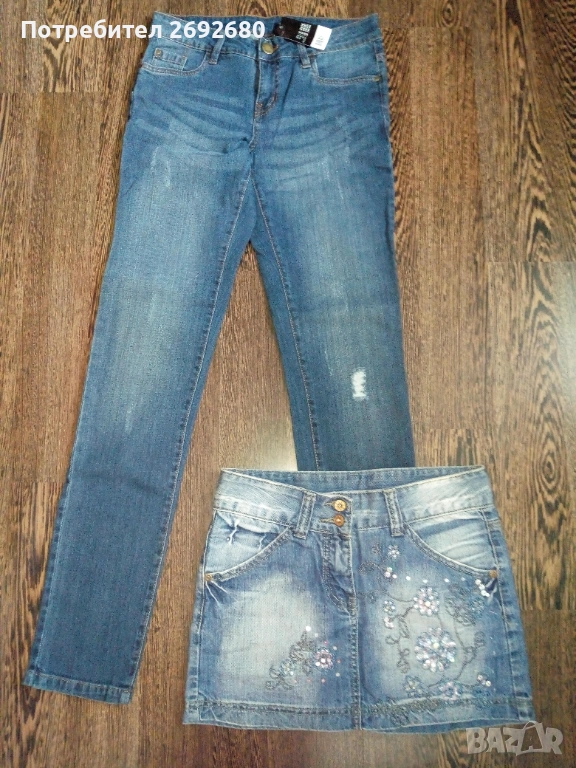 Нови с етикет дамски панталони/дънки/пола S-ка, снимка 1