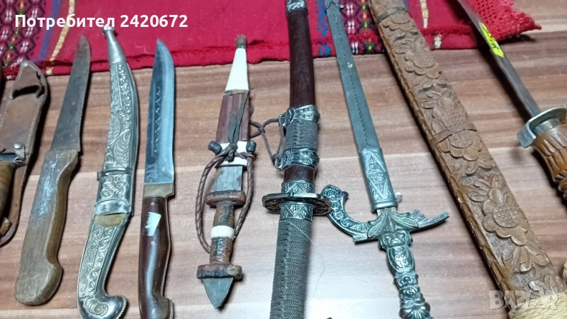ловни,ковани ками ,ханджари,кумая,ножове, снимка 1