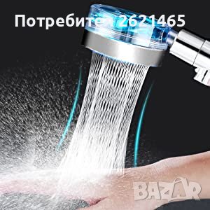 Турбо Душ Слушалка с пречистващ филтър Turbo SPA Shower Нова, слушалки, снимка 1