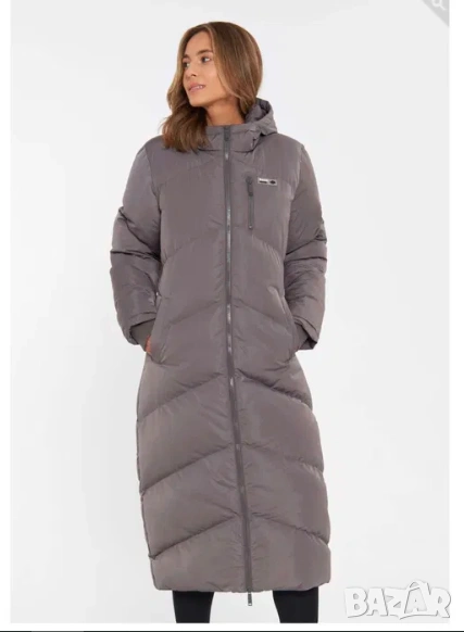 Дълго яке / палто с качулка Bench Eloraina размер 42 Л, снимка 1