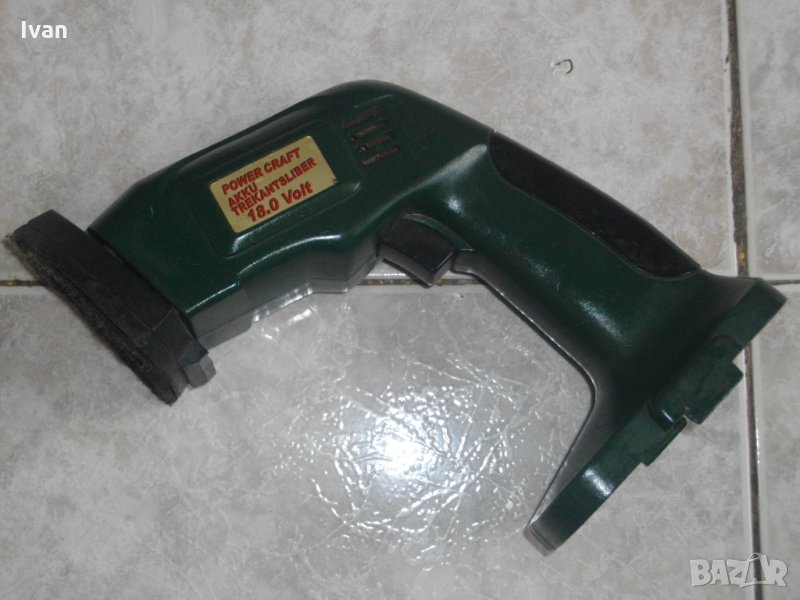 18 Волта-Боди-Виброшлайф-Акумулаторно-Делта-Триъгълен-Power Craft, снимка 1