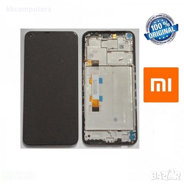 LCD Дисплей за Xiaomi Redmi Note 9T (2021) 5600030J2200 / Тъч скрийн / Рамка (Черен) / Оригинал Serv, снимка 1