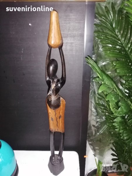 Дървена статуетка , снимка 1