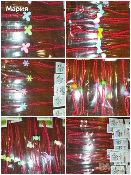 Микс от 100 бр мартеници , снимка 1