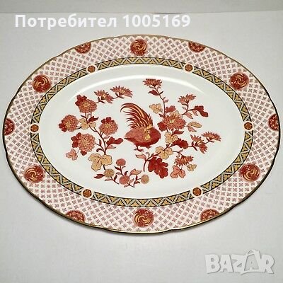 Английски костен порцелан на Wedgwood - Golden Cockerel, снимка 1