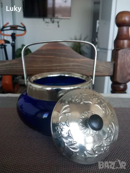 Стилна и красива захарница., снимка 1