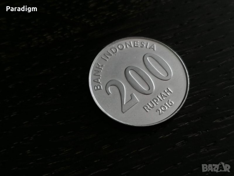 Монета - Индонезия - 200 рупии | 2016г., снимка 1