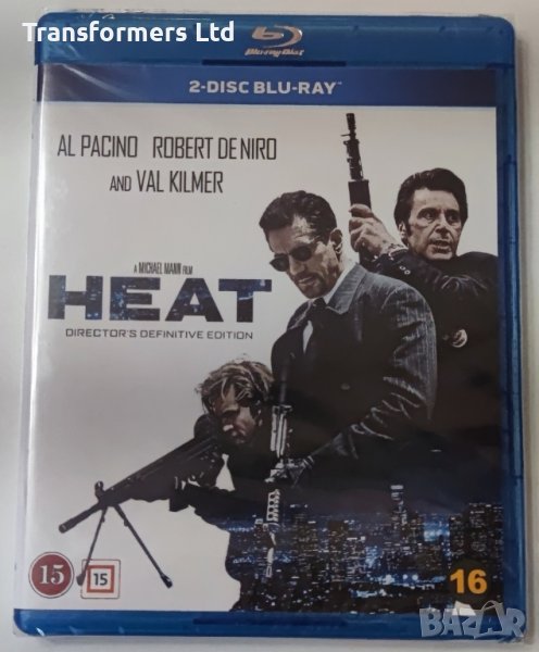 Blu-ray-Heat-2 Disc-Bg-Sub, снимка 1
