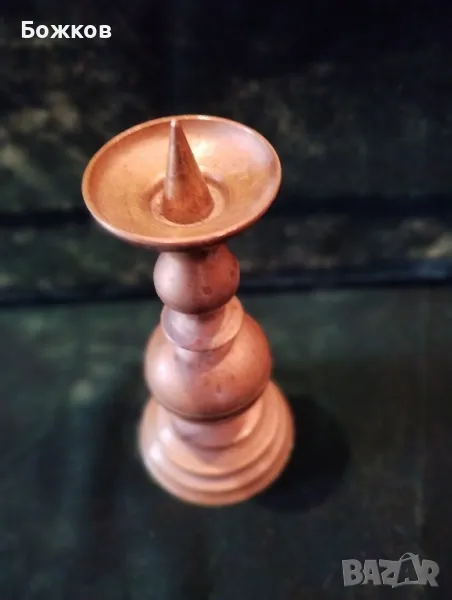 свещник месинг, снимка 1