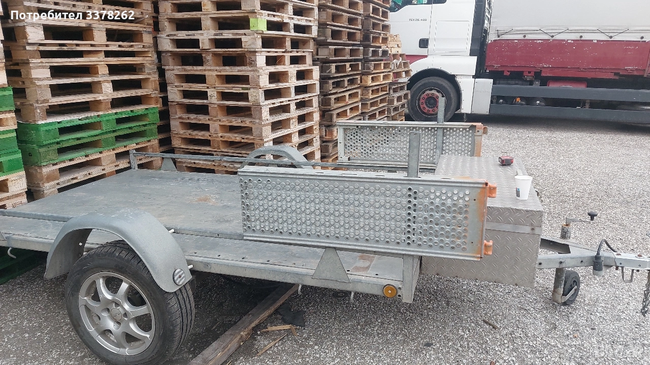 Ремарке платформа под наем , снимка 1