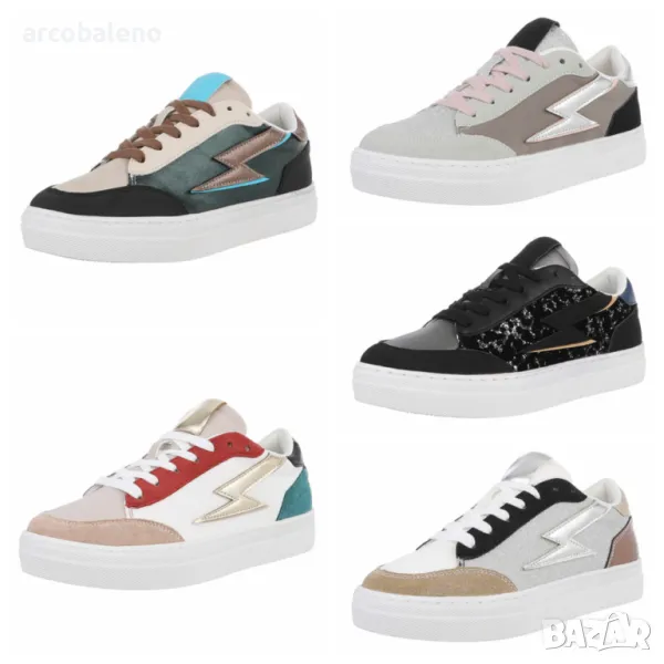 Дамски ниски кецове, 5цвята , снимка 1