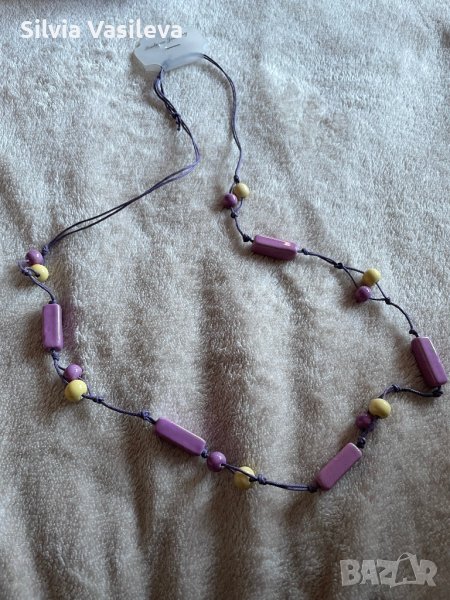 Колие в лилаво, снимка 1