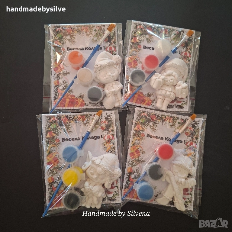 коледни подаръчета за оцветяване, снимка 1