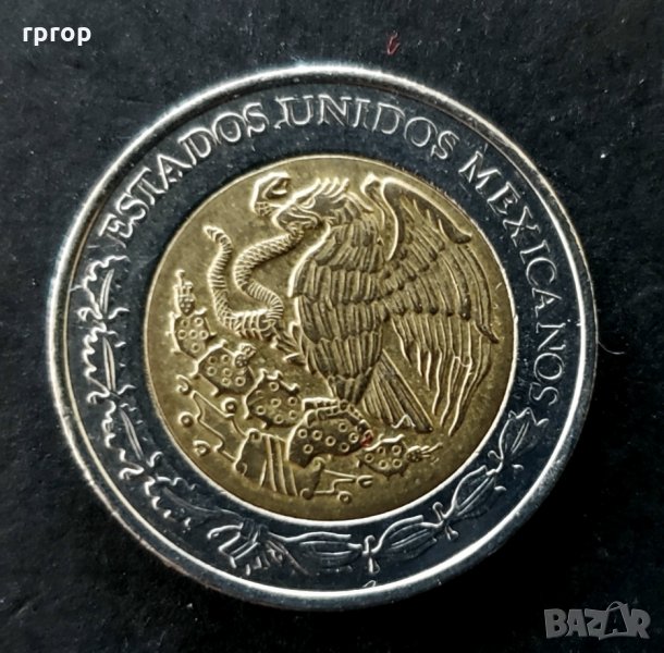 Монета . Мексико . 1 песо . 2009 г., снимка 1
