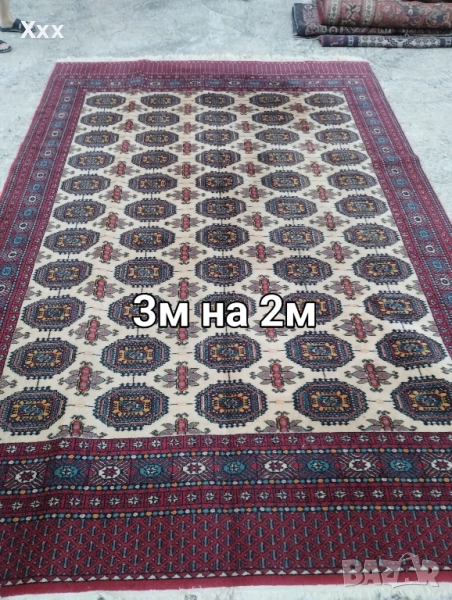 Вълнен персийски килим.Топ качество за ценители., снимка 1