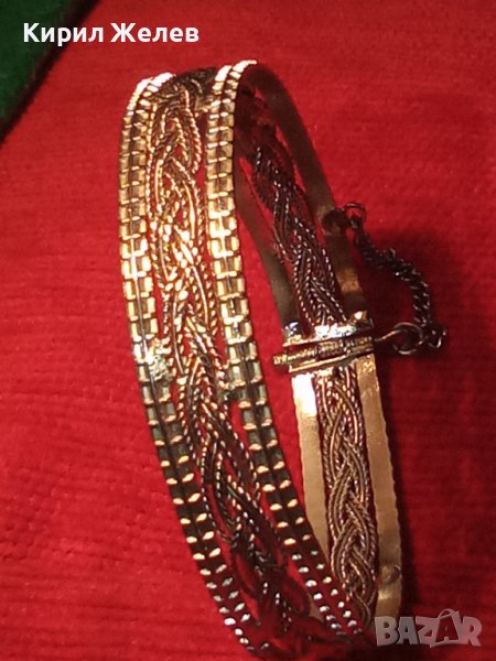 СРЕБРИСТА ФИЛИГРАННА ГРИВНА КРАСИВА ИЗРАБОТКА НАКИТ за НОСИЯ 9372, снимка 1