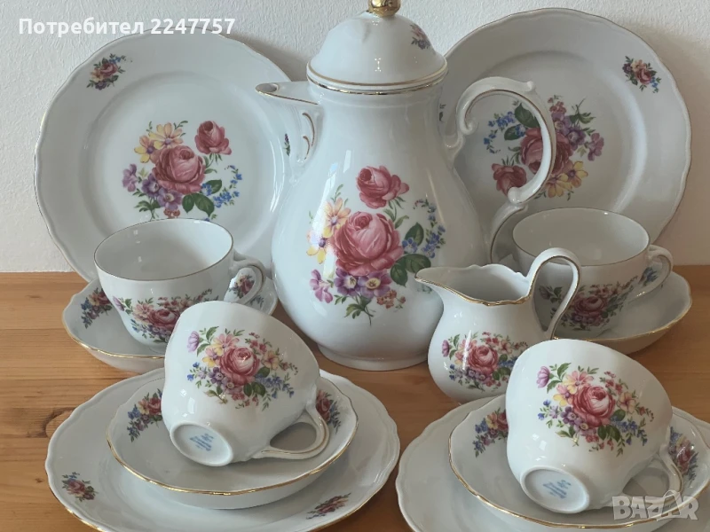 Сервиз за кафе порцелан Oskar Schaller Go , снимка 1