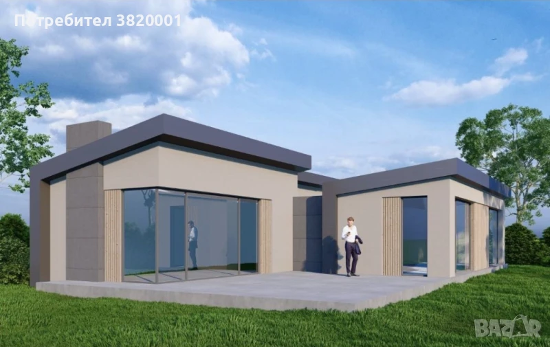 БЕЗ КОМИСИОНА Нова едноетажна къща в с. Куманово , снимка 1