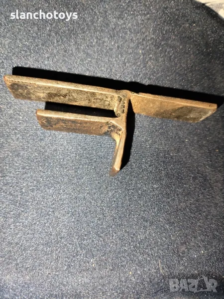 Скоба за катинар за стъклена врата, снимка 1