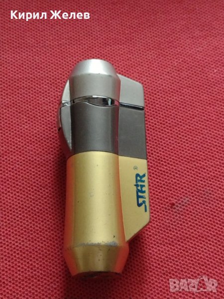 МЕТАЛНА ЗАПАЛКА STAR ⭐ РАБОТИ МНОГО КРАСИВА СТИЛЕН ДИЗАЙН ПЕРФЕКТНА 34190, снимка 1