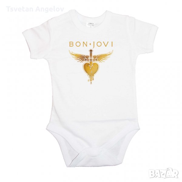 Разпродажба! Бебешко боди BON JOVI 3 , снимка 1