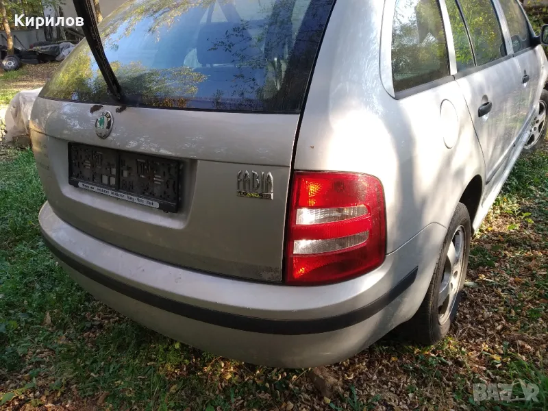 Ляво станично шофьорско стъкло за Шкода Фабия 2001-2006г, снимка 1