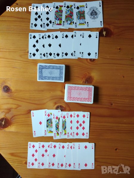Стари карти за игра. , снимка 1