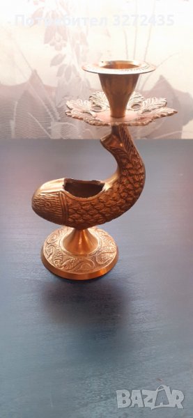 Красив, малък свещник-риба, снимка 1