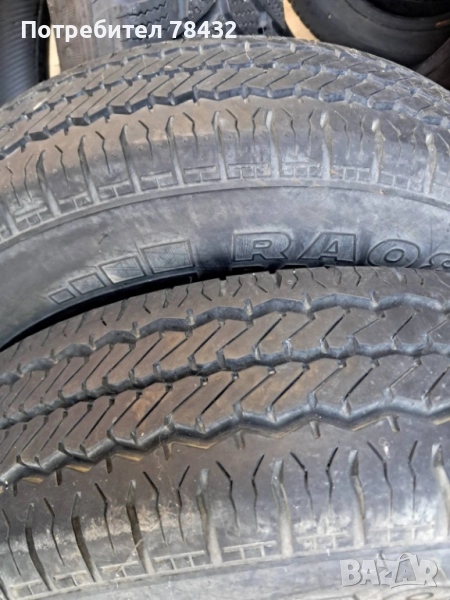 Бусови гуми 165 R14C - 2 бр, снимка 1