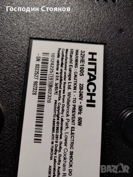 HITACHI 32HE 100 17MB140TC , снимка 1