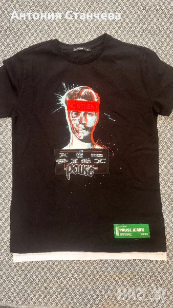 Детска тениска PAUSE , снимка 1