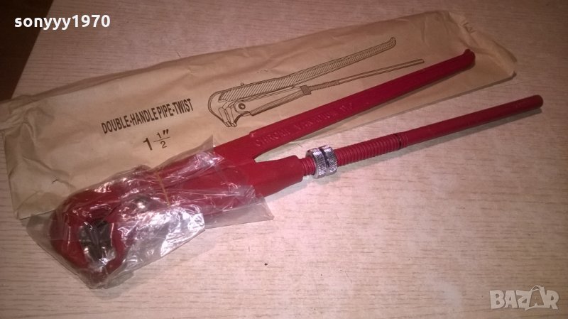 Тръбен ключ 42СМ-раздвижен нов, снимка 1