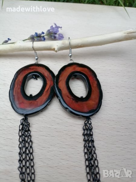 Ръчно изработени обеци, снимка 1