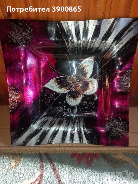 Красиво плато от стъкло , снимка 1