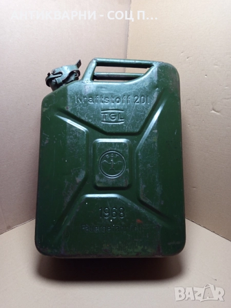 Стара Немска Туба За Гориво 20лт., снимка 1