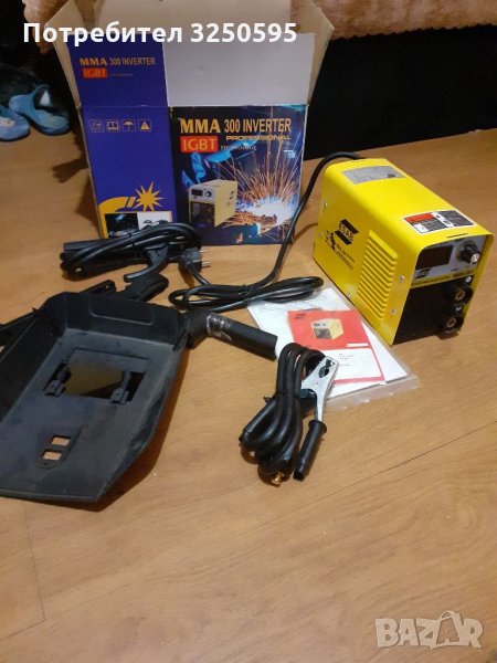 Чисто нов Инвекторен Електрожен на ESAB 300А на ТОП цена 100лв пишете лс , снимка 1