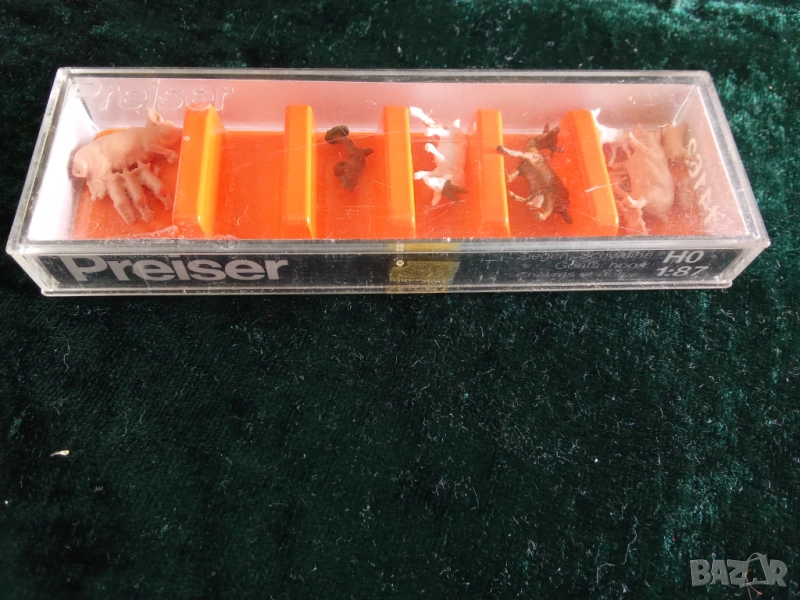 Фигури Preiser Ho Железопътна линия, диорама, снимка 1