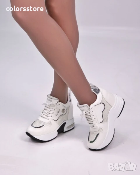 Кецове на платформа - бяла кожа - PA900

.
-, снимка 1