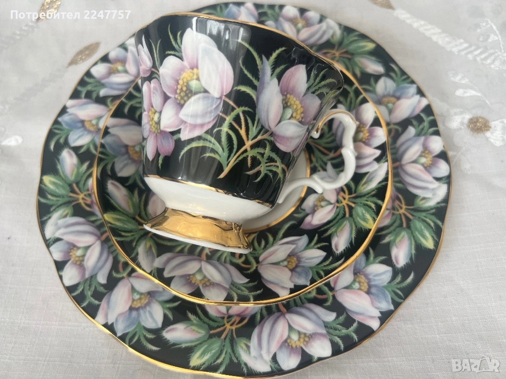 Троен сет Royal Albert, снимка 1