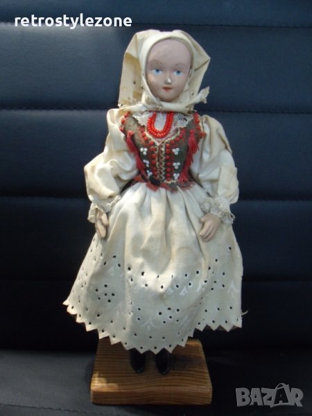 № 7264 стара кукла   - височина 25 см  , снимка 1