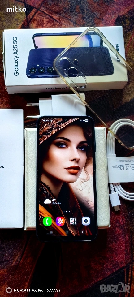 SAMSUNG GALAXY A25 5G 256gb-Най мощната версия на серията-8+8/256gb.Android-15 , снимка 1