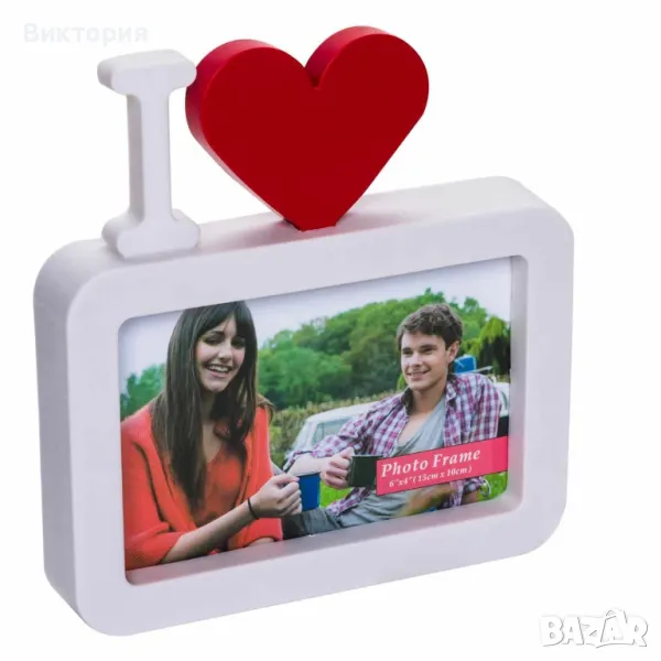 Рамка за снимка I ❤️- нова, снимка 1