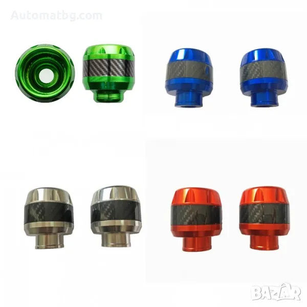 Краш бар за мотор Automat, С карбонов ринг, снимка 1