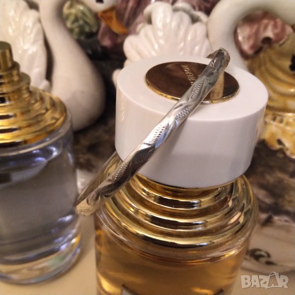 Ръчно изработена сребърна гривна , снимка 1