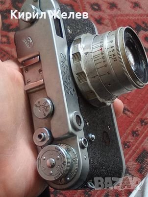 ФЕД 2 Стар СЪВЕТСКИ ЛЕНТОВ РЯДЪК МОДЕЛ FED 2 КОЛЕКЦИОНЕРСКИ ФОТОАПАРАТ в КОЖЕН КАЛЪФ 33094, снимка 5 - Антикварни и старинни предмети - 38418034