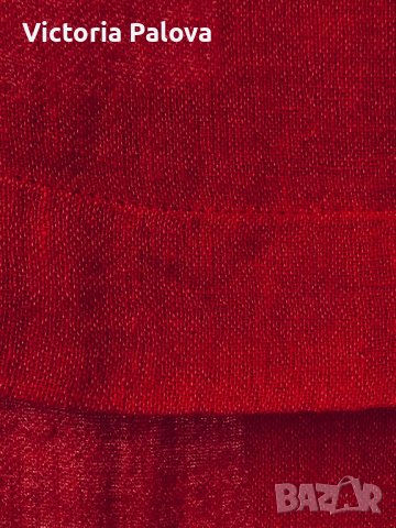 Широка ленена блуза HOPSACK Германия, снимка 9 - Корсети, бюстиета, топове - 43744197