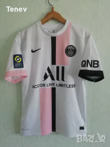 PSG Paris Saint-Germain Nike Messi тениска фланелка ПСЖ размер L Меси , снимка 2 - Тениски - 50133158