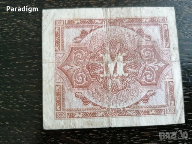 Банкнота - Германия - 1 марка | 1944г., снимка 4 - Нумизматика и бонистика - 33278345